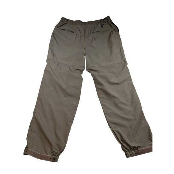 RAIL RIDERS Pants Mens XL 34x30 Straight Brown Weather Insect Shield Hike NEW - Picture 2 of 8